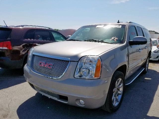 1GKFK66808J244391 - 2008 GMC YUKON XL D TAN photo 2