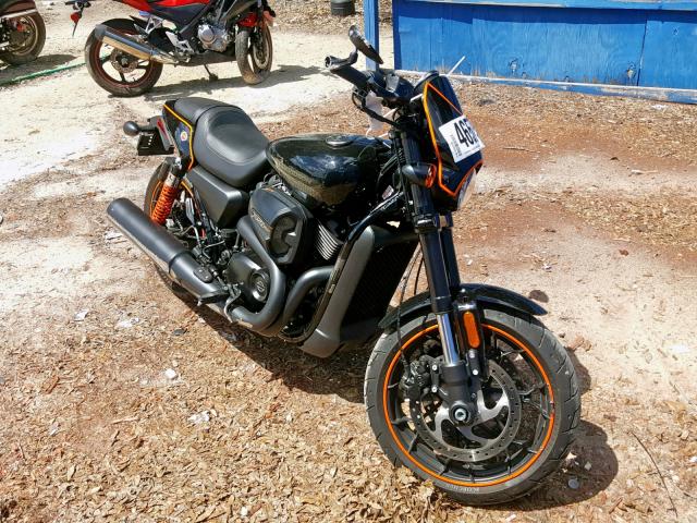 1HD4NCG14JC505542 - 2018 HARLEY-DAVIDSON XG750A STR BLACK photo 1