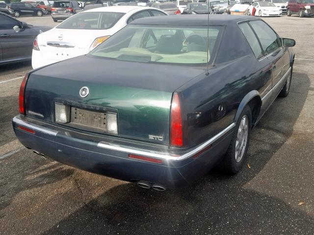 1G6ET1299VU616619 - 1997 CADILLAC ELDORADO T GREEN photo 4