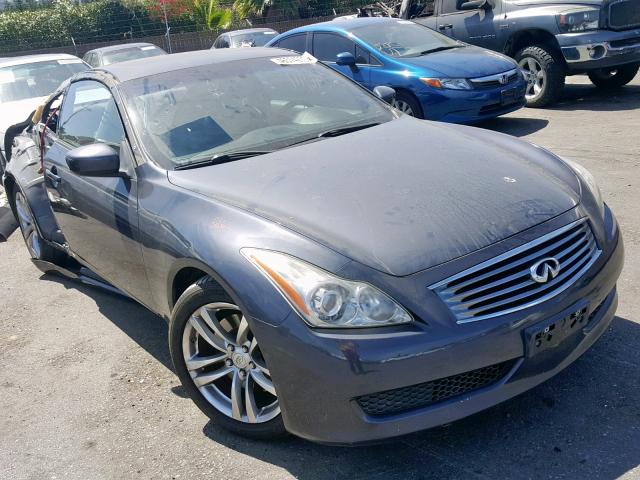 JNKCV64E29M606234 - 2009 INFINITI G37 BASE GRAY photo 1