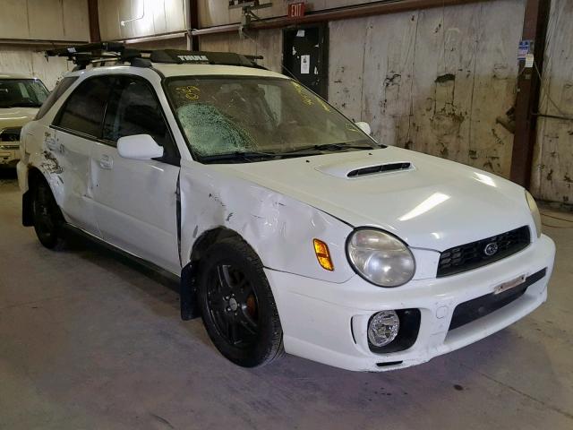 JF1GG29632G816794 - 2002 SUBARU IMPREZA WR WHITE photo 1