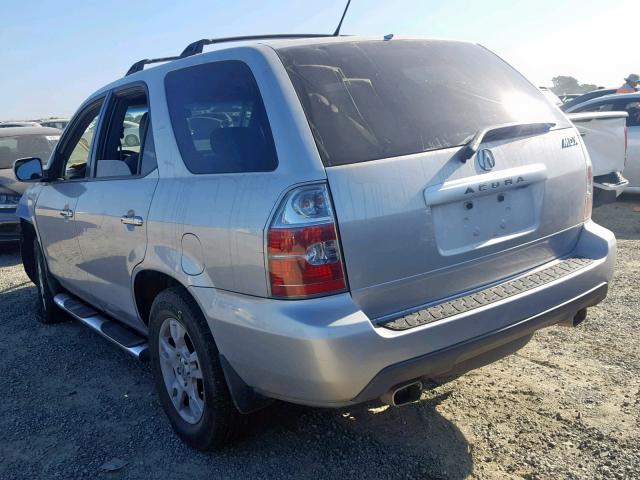 2HNYD18894H544659 - 2004 ACURA MDX TOURIN SILVER photo 3