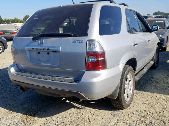 2HNYD18894H544659 - 2004 ACURA MDX TOURIN SILVER photo 4