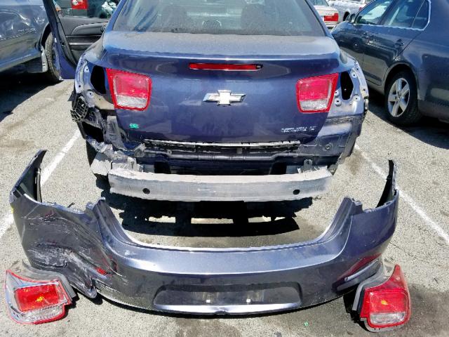 1G11C5SL8EF212397 - 2014 CHEVROLET MALIBU 1LT 蓝色 照片 9