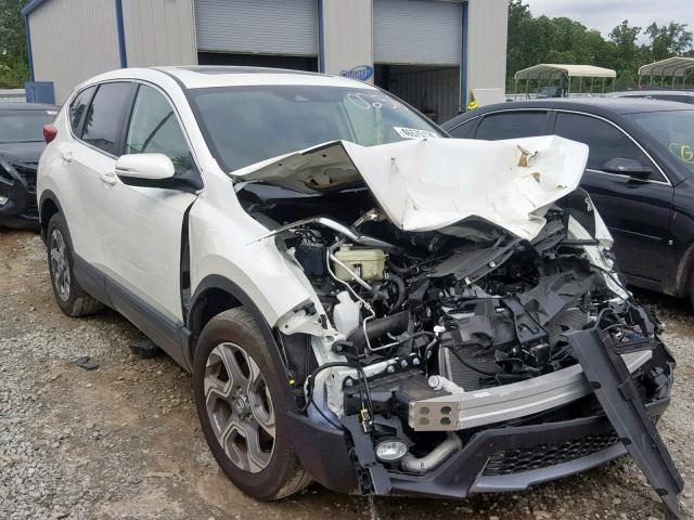 2HKRW2H8XJH620256 - 2018 HONDA CR-V EXL WHITE photo 1