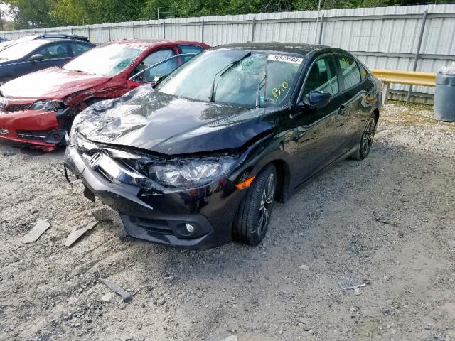 19XFC1F7XJE200842 - 2018 HONDA CIVIC EXL 黑色 照片 2
