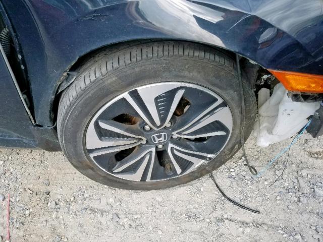 19XFC1F7XJE200842 - 2018 HONDA CIVIC EXL 黑色 照片 9