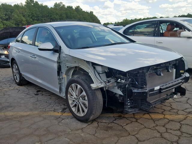 5NPE34AF9FH077517 - 2015 HYUNDAI SONATA SPO SILVER photo 1