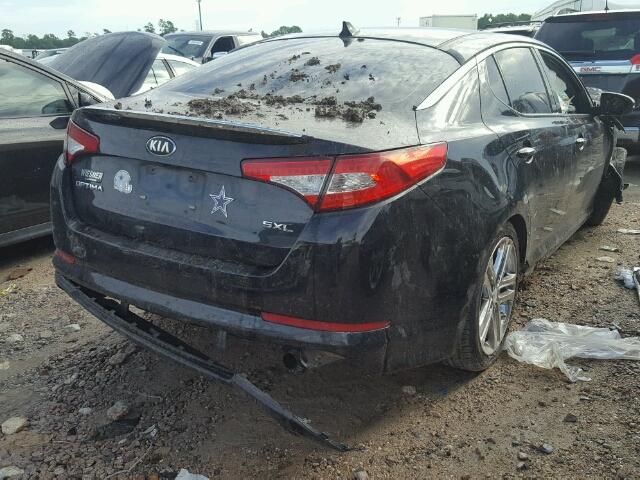 5XXGR4A62DG193979 - 2013 KIA OPTIMA SX BLACK photo 4