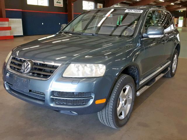 WVGBC67L14D024420 - 2004 VOLKSWAGEN TOUAREG 3. BLUE photo 2