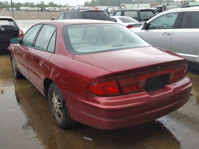 2G4WB52K231129295 - 2003 BUICK REGAL LS RED photo 3