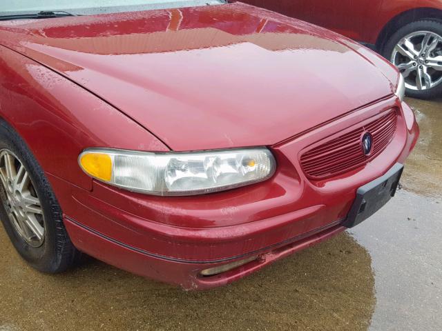 2G4WB52K231129295 - 2003 BUICK REGAL LS RED photo 9
