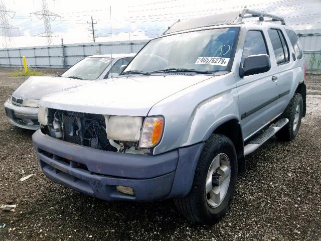 5N1ED28Y01C511123 - 2001 NISSAN XTERRA XE GRAY photo 2