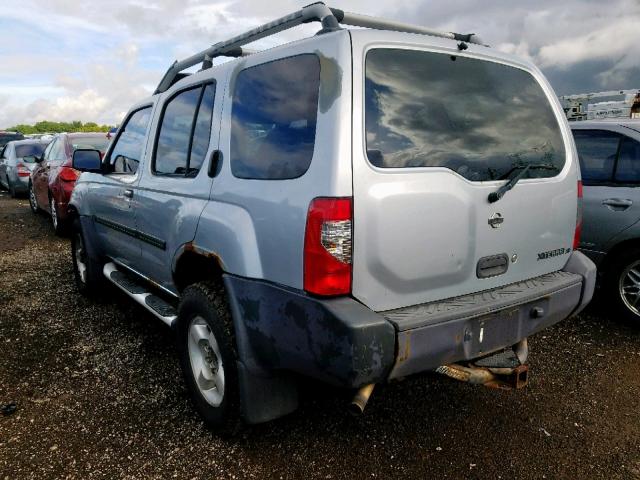 5N1ED28Y01C511123 - 2001 NISSAN XTERRA XE GRAY photo 3