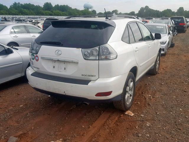 JTJHA31U140038021 - 2004 LEXUS RX 330 WHITE photo 4