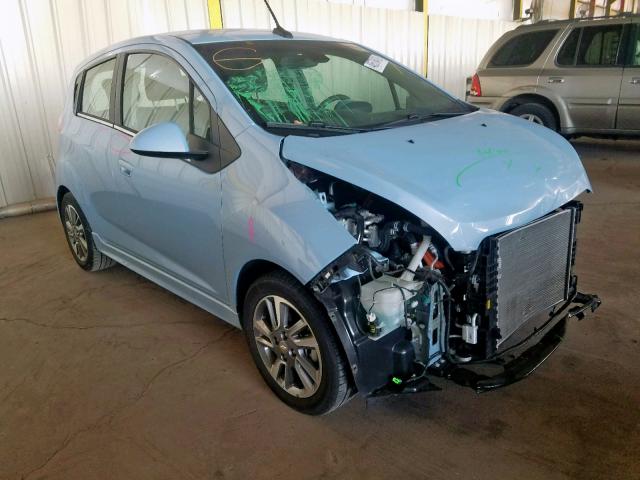 KL8CL6S09FC707456 - 2015 CHEVROLET SPARK EV 2 BLUE photo 1