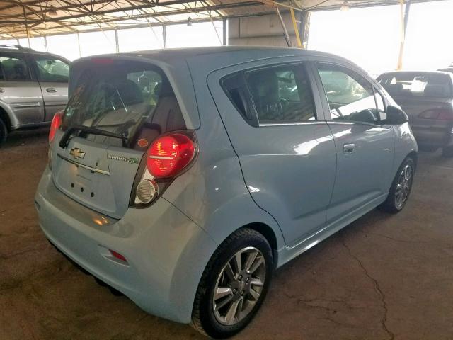 KL8CL6S09FC707456 - 2015 CHEVROLET SPARK EV 2 BLUE photo 4