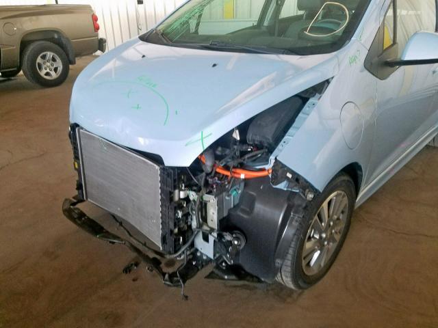 KL8CL6S09FC707456 - 2015 CHEVROLET SPARK EV 2 BLUE photo 9