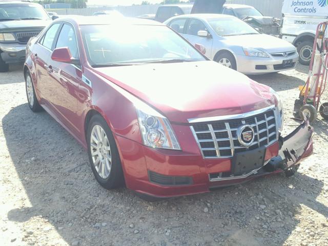 1G6DE5E51D0154410 - 2013 CADILLAC CTS LUXURY RED photo 1