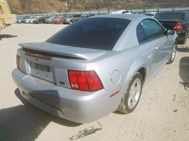 1FAFP404XYF273090 - 2000 FORD MUSTANG BLACK photo 4