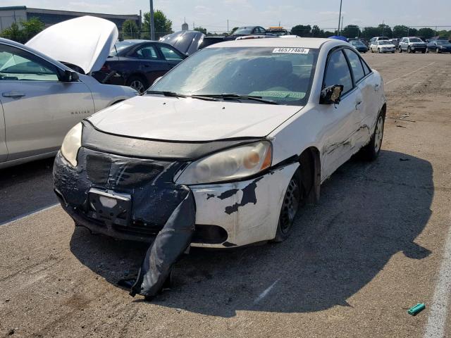 1G2ZF55B064134090 - 2006 PONTIAC G6 SE WHITE photo 2