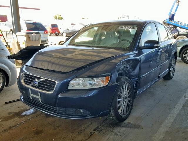 YV1382MS7A2507118 - 2010 VOLVO S40 2.4I BLUE photo 2