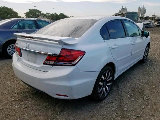 19XFB2F94FE268359 - 2015 HONDA CIVIC EXL 白色 照片 4
