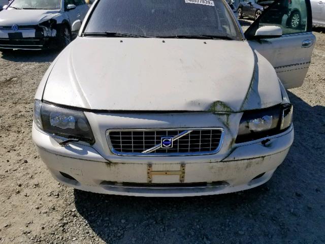 YV1TS91Z241365511 - 2004 VOLVO S80 T6 WHITE photo 7