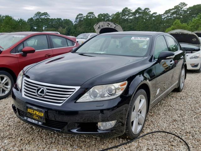 JTHBL5EF9B5107613 - 2011 LEXUS LS 460 BLACK photo 2