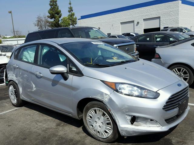 3FADP4TJ7HM132910 - 2017 FORD FIESTA S SILVER photo 1