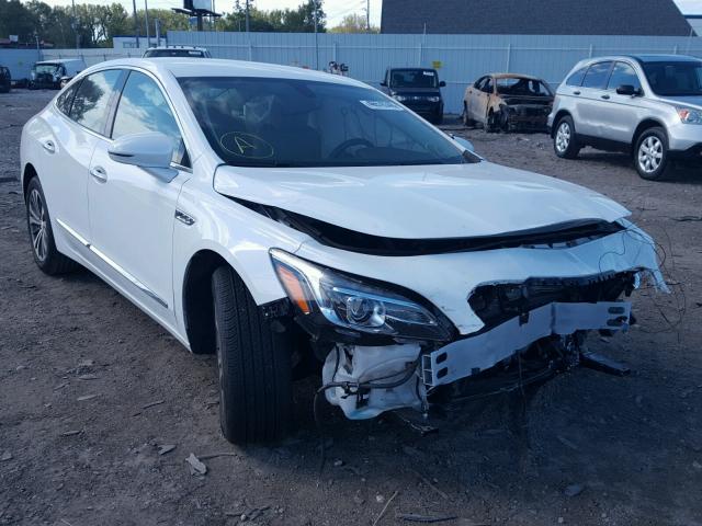 1G4ZP5SS7HU203966 - 2017 BUICK LACROSSE E WHITE photo 1