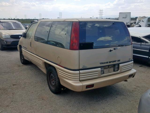 1GMDU06L9NT223260 - 1992 PONTIAC TRANS SPOR GOLD photo 3