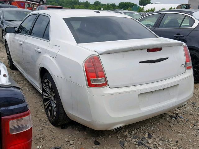 2C3CCABG5EH189935 - 2014 CHRYSLER 300 S WHITE photo 3