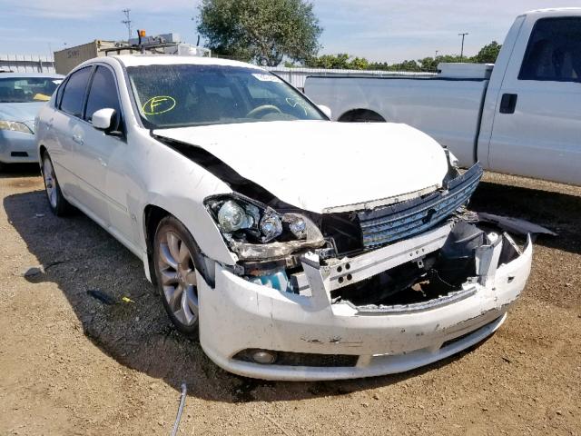 JNKAY01E36M115876 - 2006 INFINITI M35 BASE WHITE photo 1