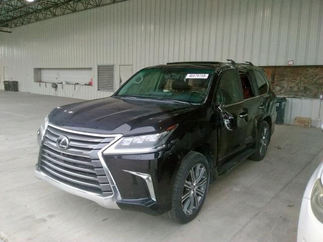 JTJHY7AX9H4230301 - 2017 LEXUS LX 570 BLACK photo 2