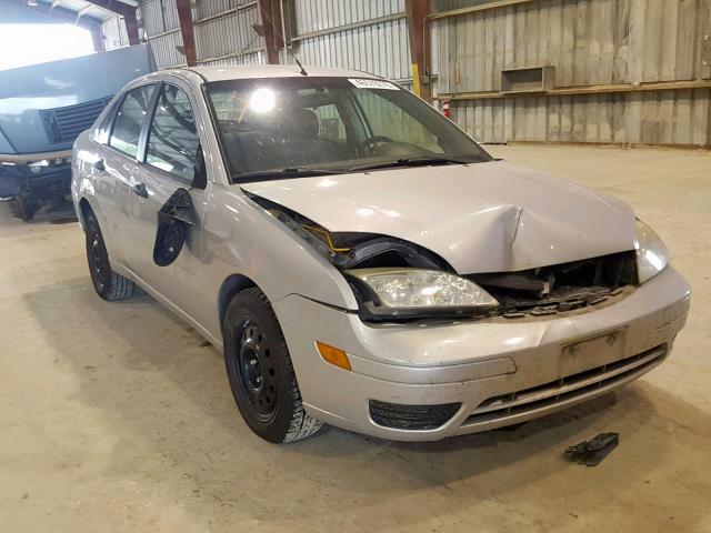 1FAFP34N97W166611 - 2007 FORD FOCUS ZX4 SILVER photo 1