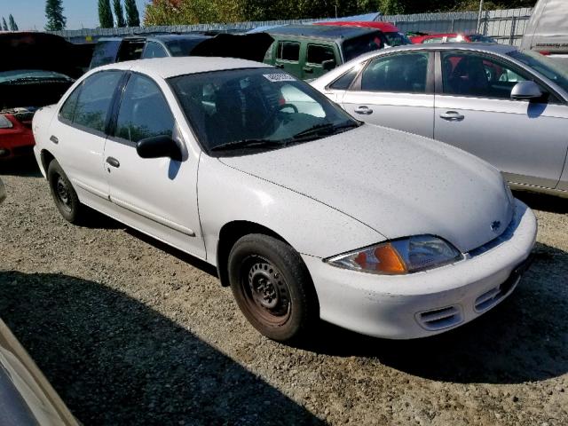 1G1JC524717383414 - 2001 CHEVROLET CAVALIER B WHITE photo 1