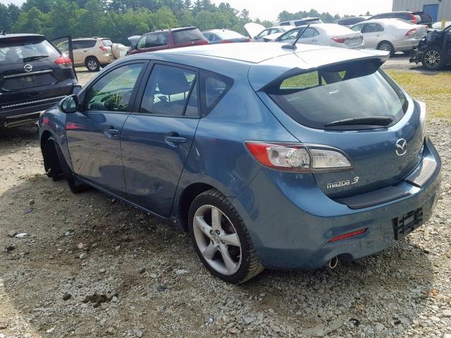 JM1BL1M60B1393287 - 2011 MAZDA 3 S BLUE photo 3