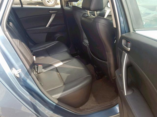 JM1BL1M60B1393287 - 2011 MAZDA 3 S BLUE photo 6