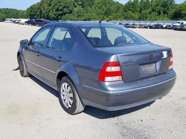 3VWRK69M84M035850 - 2004 VOLKSWAGEN JETTA GL GRAY photo 3