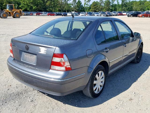 3VWRK69M84M035850 - 2004 VOLKSWAGEN JETTA GL GRAY photo 4