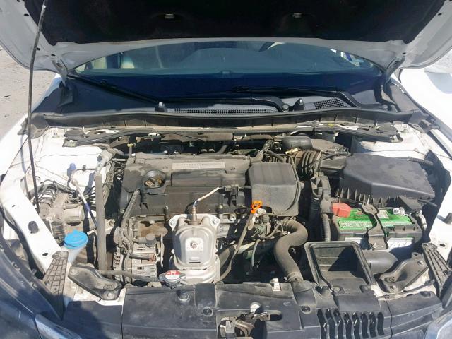 1HGCR2F89EA042505 - 2014 HONDA ACCORD EXL WHITE photo 7