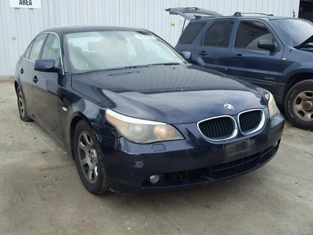 WBANA53554B849328 - 2004 BMW 525 I BLACK photo 1