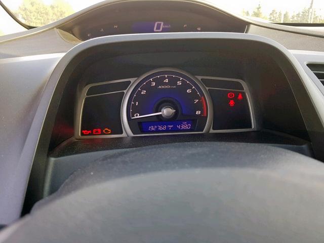 2HGFA1E6XBH011100 - 2011 HONDA CIVIC LX-S فضي صورة 8