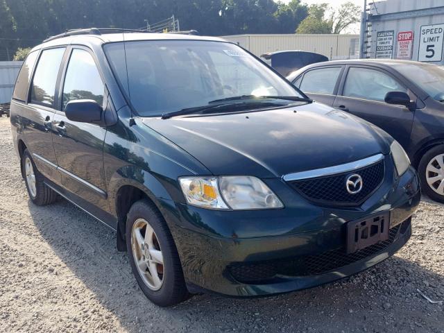 JM3LW28A930335791 - 2003 MAZDA MPV WAGON GREEN photo 1