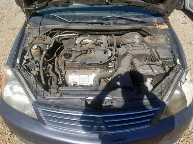 JA3AJ26E66U010807 - 2006 MITSUBISHI LANCER ES GRAY photo 7