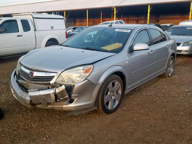 1G8ZS57N07F134458 - 2007 SATURN AURA XE SILVER photo 2