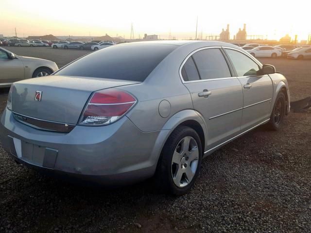 1G8ZS57N07F134458 - 2007 SATURN AURA XE SILVER photo 4