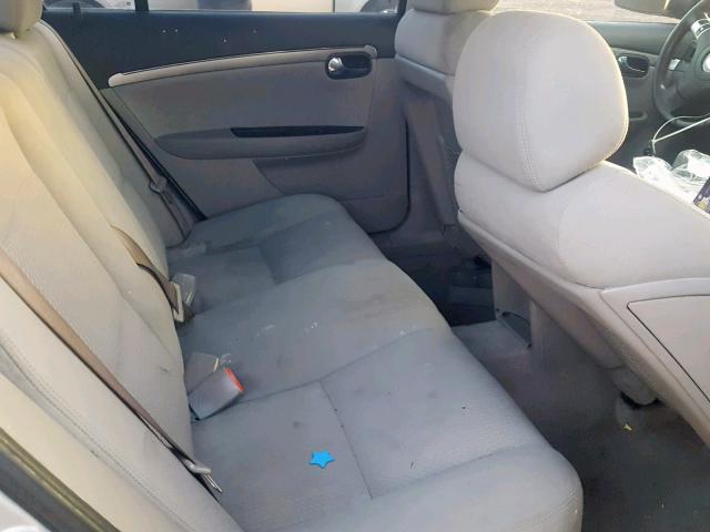 1G8ZS57N07F134458 - 2007 SATURN AURA XE SILVER photo 6