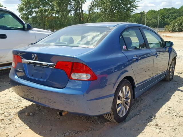 19XFA1F89AE044954 - 2010 HONDA CIVIC EX Көк фото 4